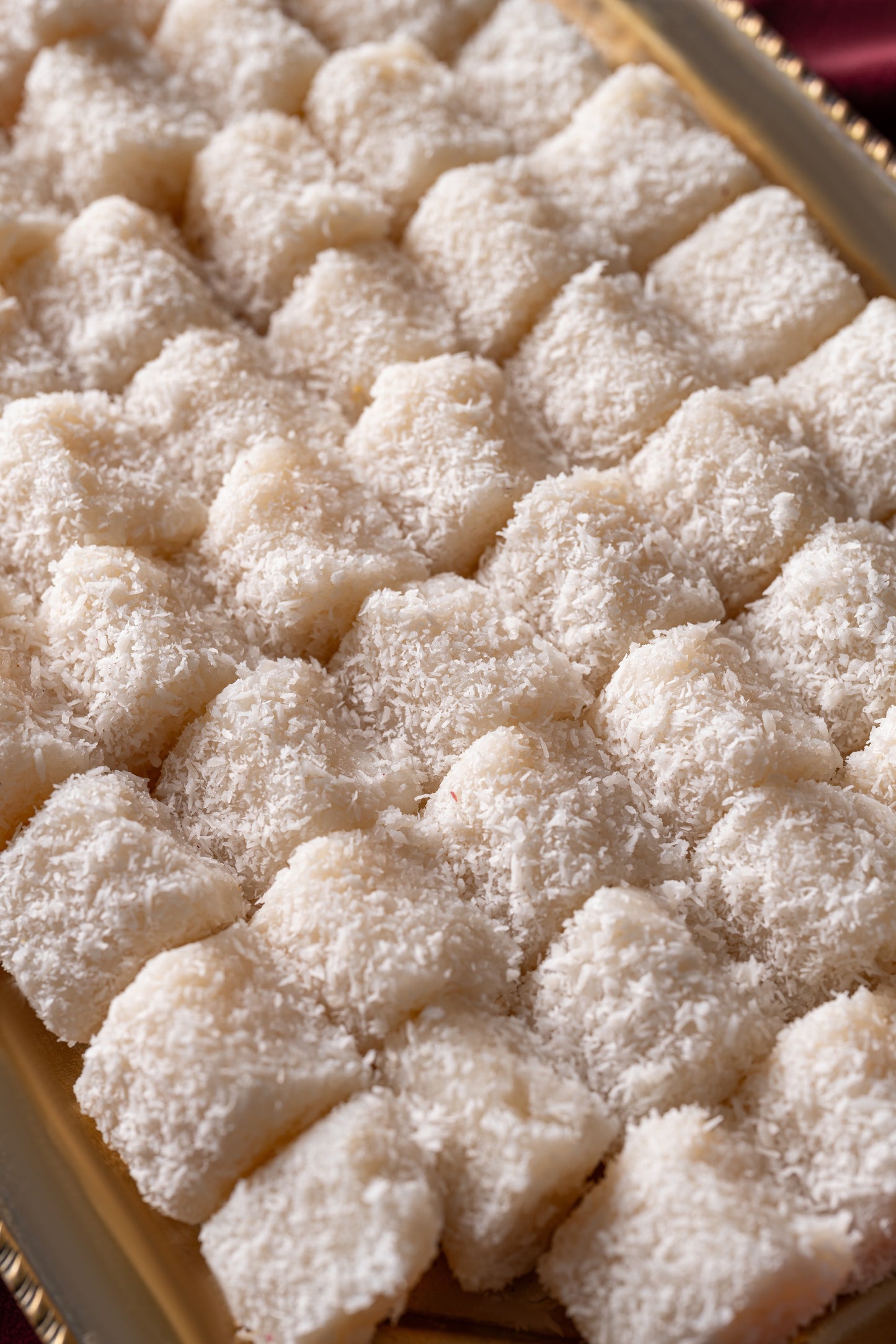 Tiny Coconut Barfi